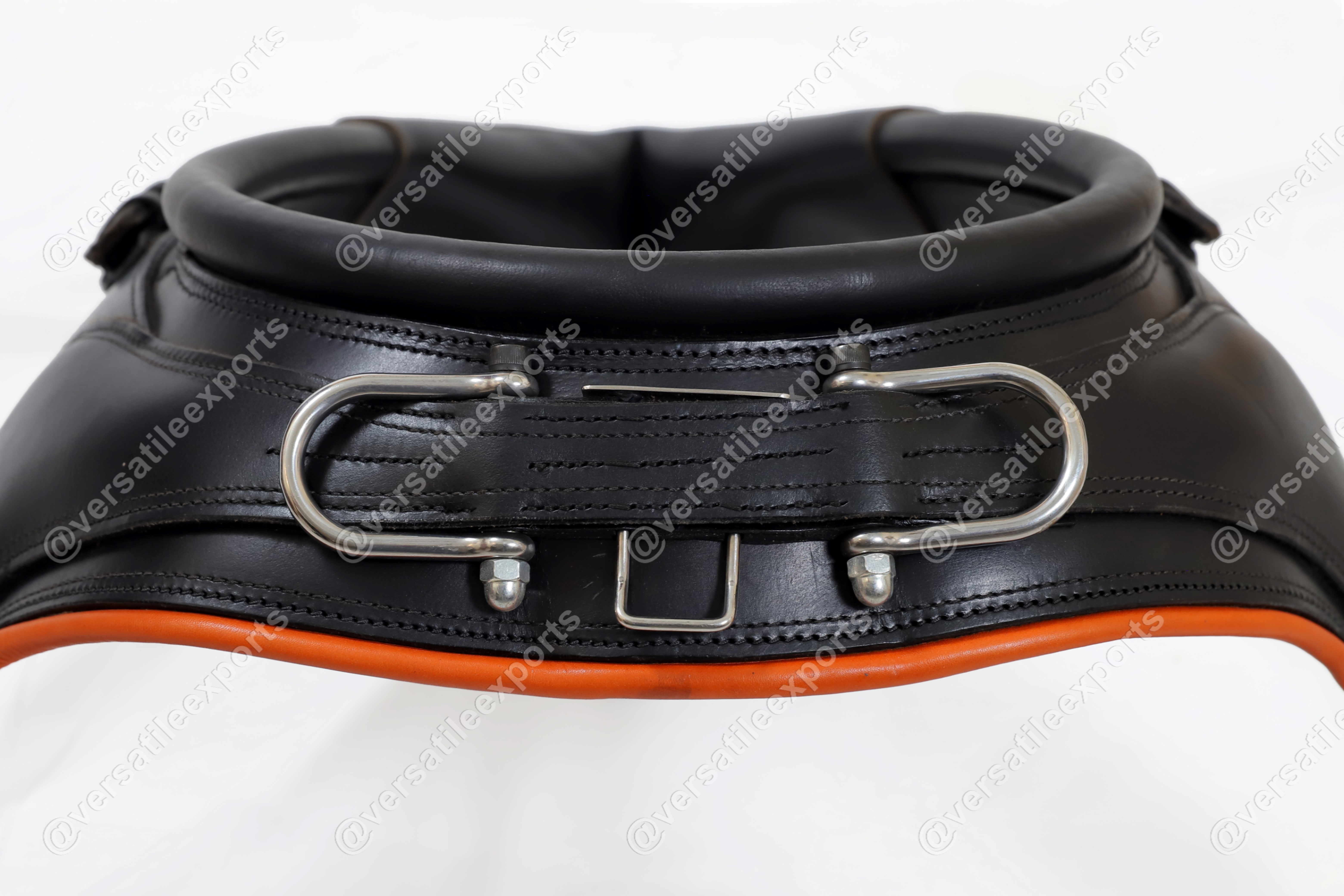 Carriage Driving Harness with Euro Collar